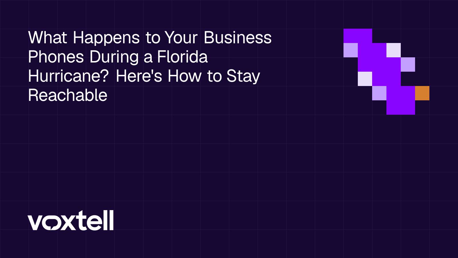 What Happens to Your Business Phones During a Florida Hurricane? Here's How to Stay Reachable title card